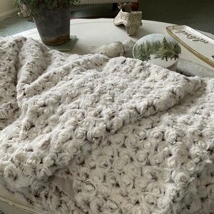 NWT 50” x 60” Polyester Throw.